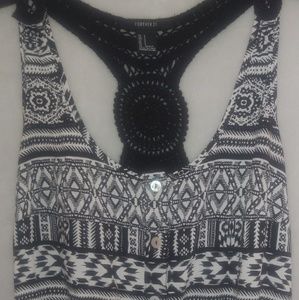 Forever 21 Romper l Ladies Short Set l T-back